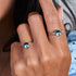 Milchstraße | 925 Sterling Silber | Galaxie Glasring